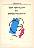 Portada de Vida y sobreviva del Derecho romano